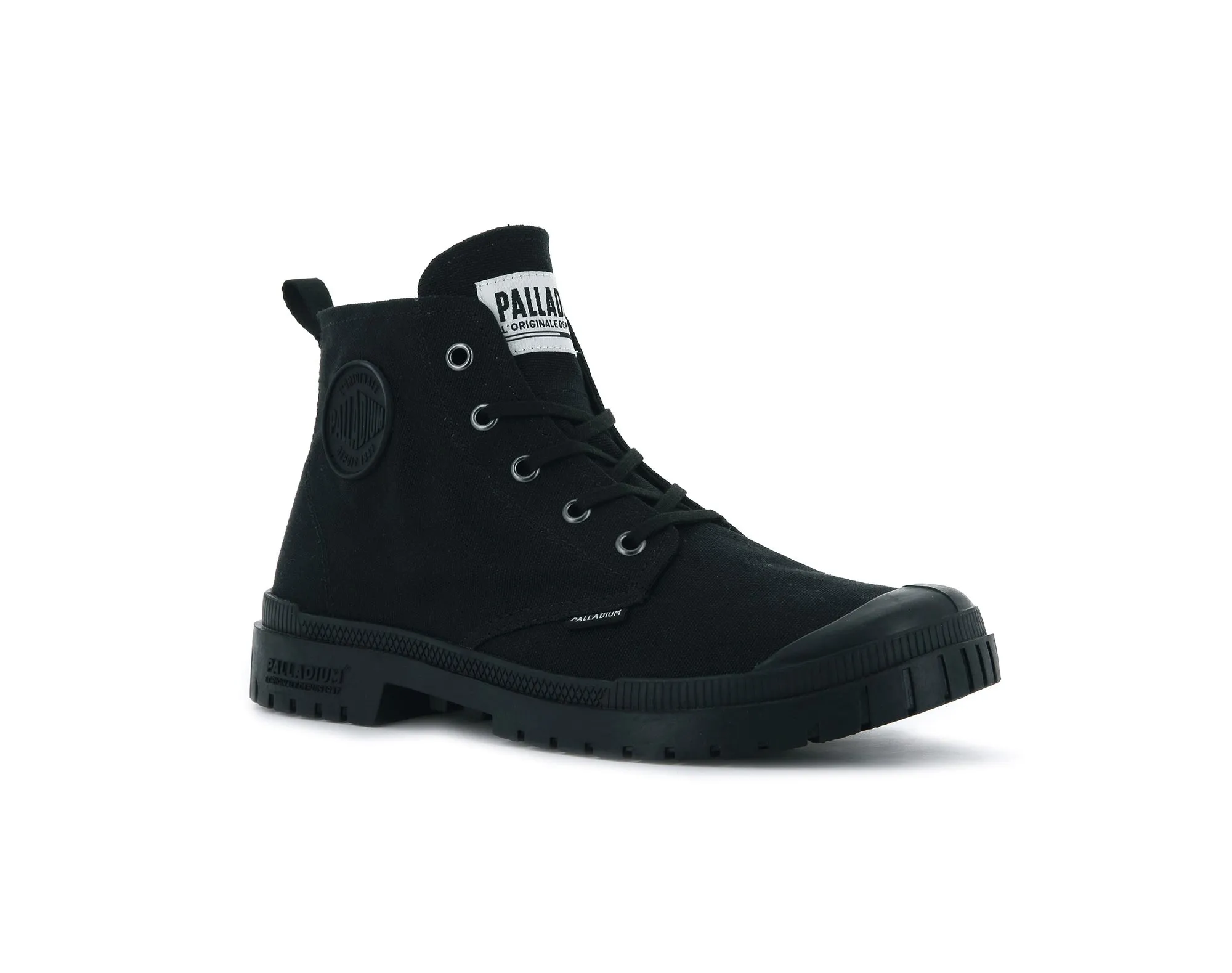 76838-008-M | Pampa SP20 Hi Canvas | Black sold by Palladium product image thumbnail 2