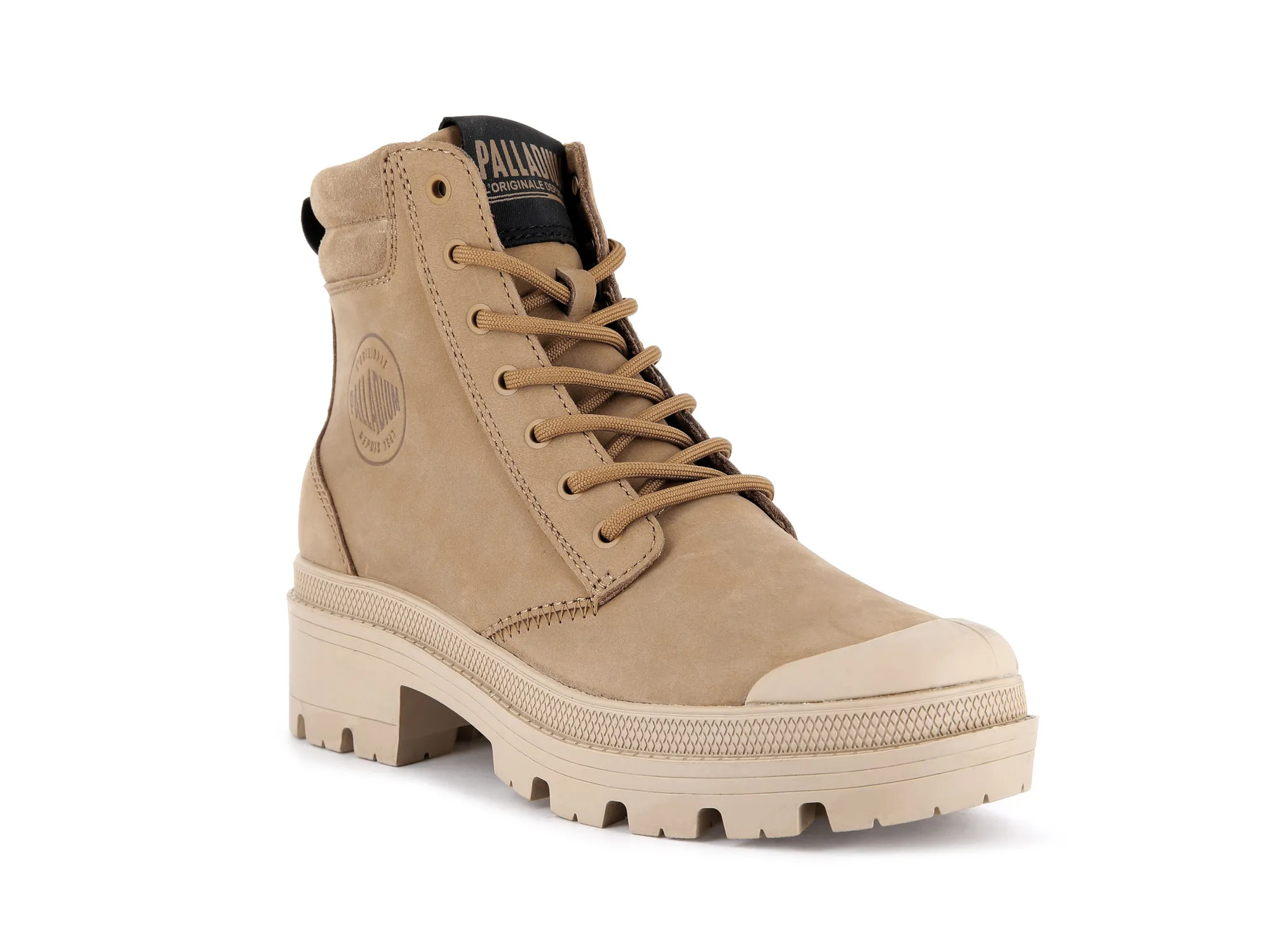 97985-298-M | Pallabase Hi Cuff WP | Ochre Tan sold by Palladium product image thumbnail 2