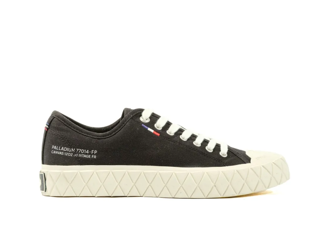77014-053-M | Palla Ace Canvas | Black/White Asparagus sold by Palladium