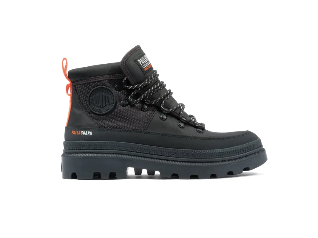 08554-008-M | Pallatrooper Hiker WP+ | Black sold by Palladium