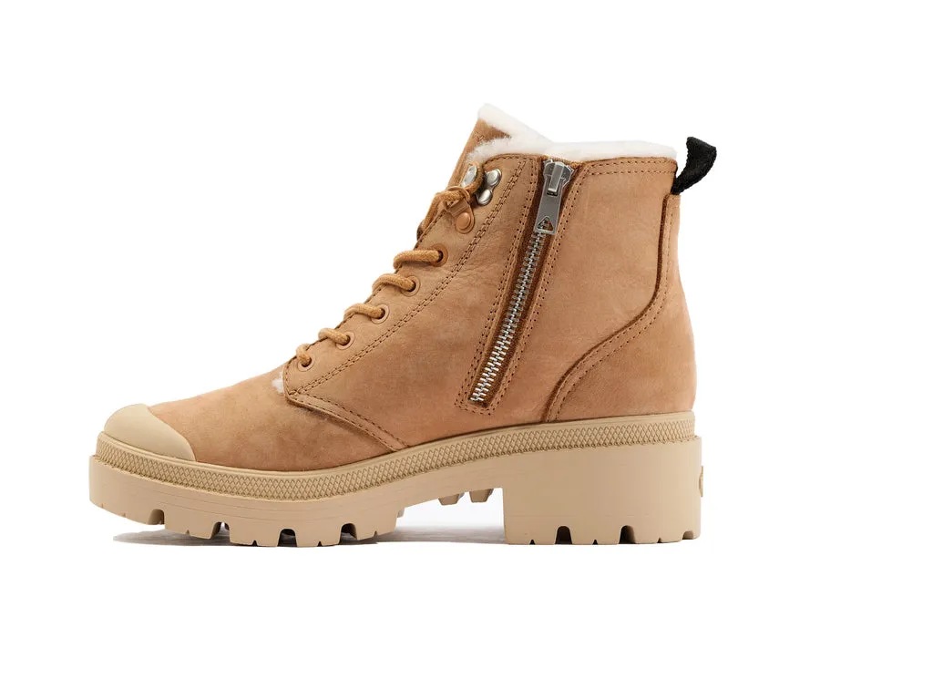 98867-223-M | Pallabase Nubuck Zip WL | Ochre Tan sold by Palladium product image thumbnail 4