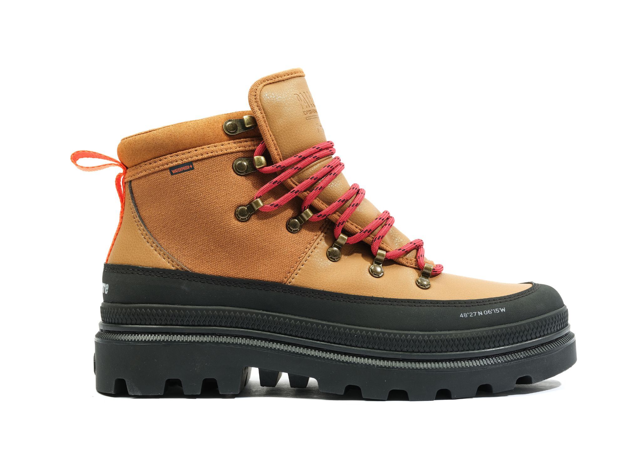 78554-203-M | Finisterre x Pallatrooper Hiker WP+ | Apple Cinnamon sold by Palladium