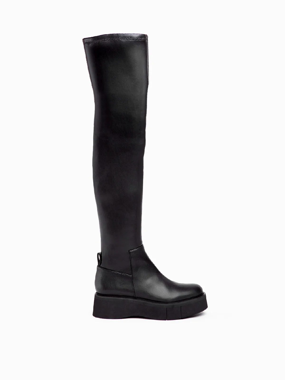 ESME STRECH VEGAN LEATHER BLACK sold by Paloma Barcelo