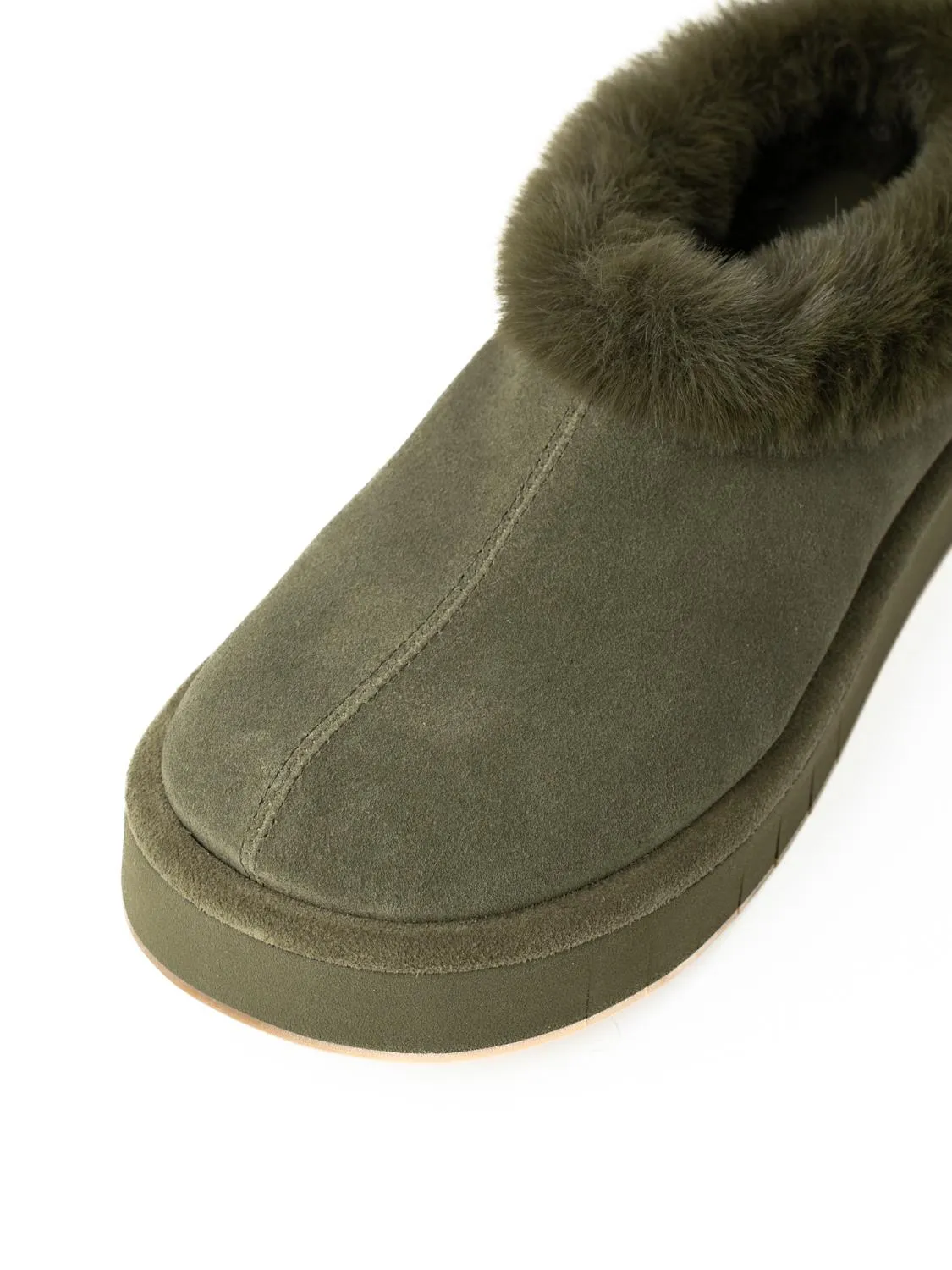 ARTY SUEDE KHAKI sold by Paloma Barcelo product image thumbnail 3