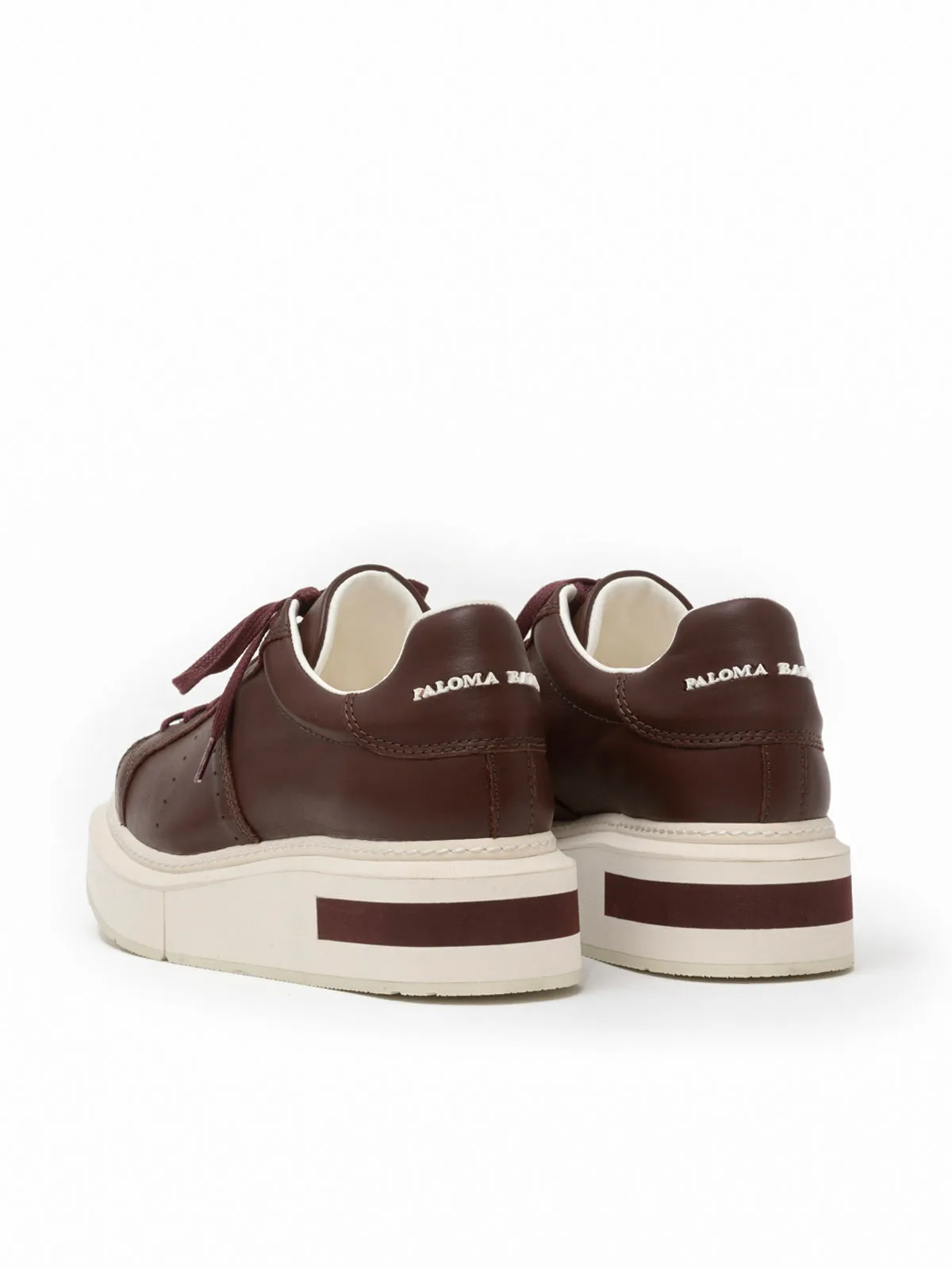 AGEN | Napasoft Burgundy Sole Latte/Burgundy sold by Paloma Barcelo product image thumbnail 3