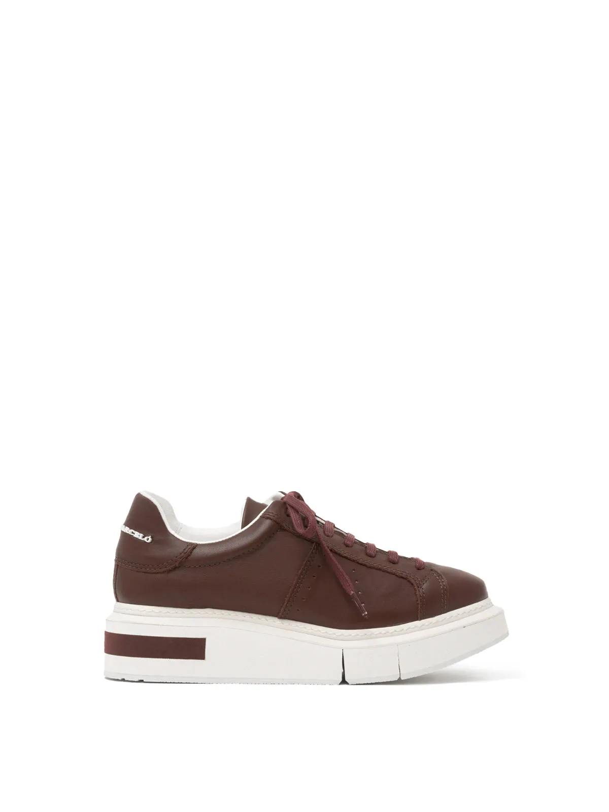AGEN | Napasoft Burgundy Sole Latte/Burgundy sold by Paloma Barcelo