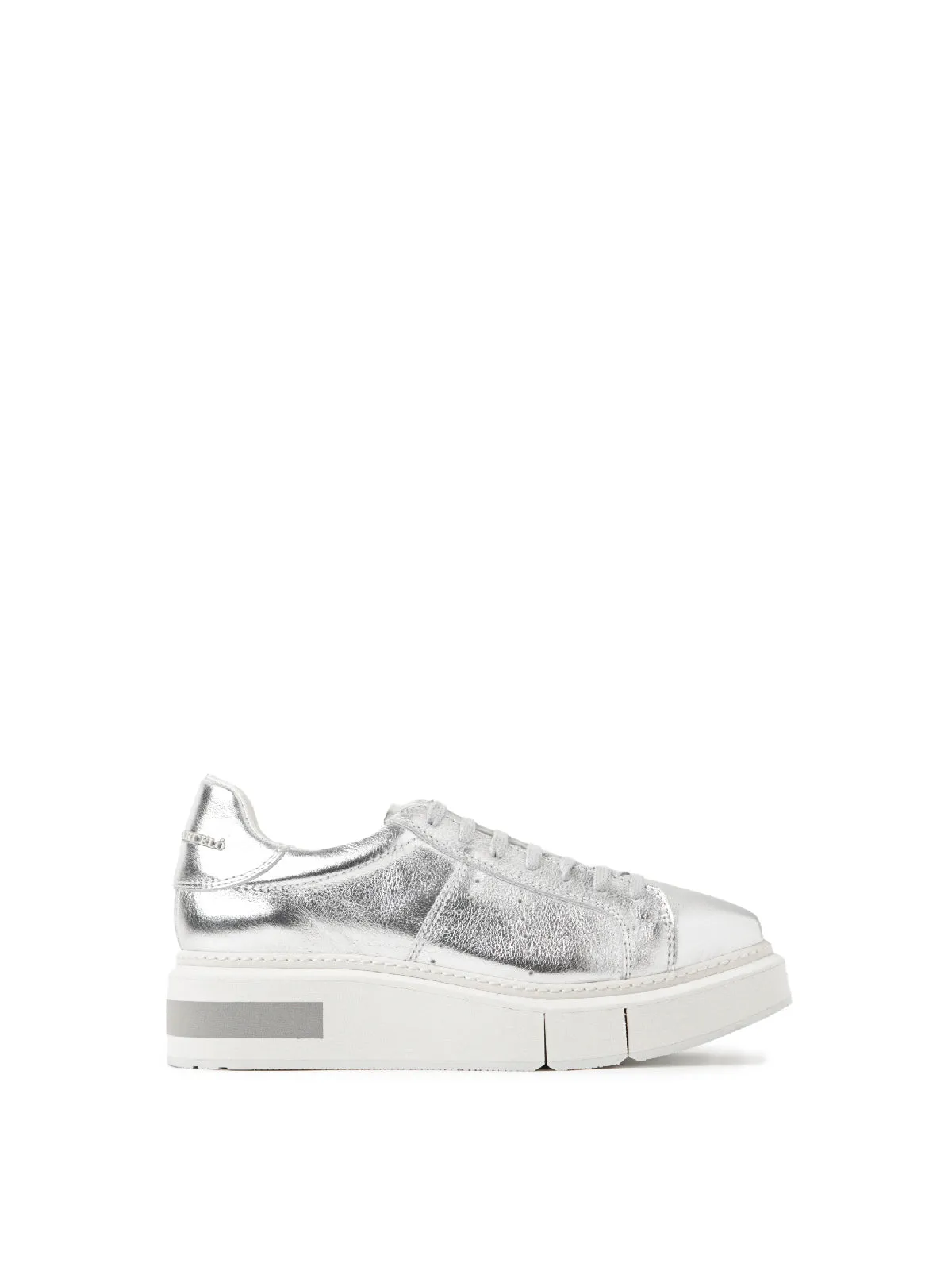 AGEN | METALLIC LEATHER SILVER sold by Paloma Barcelo