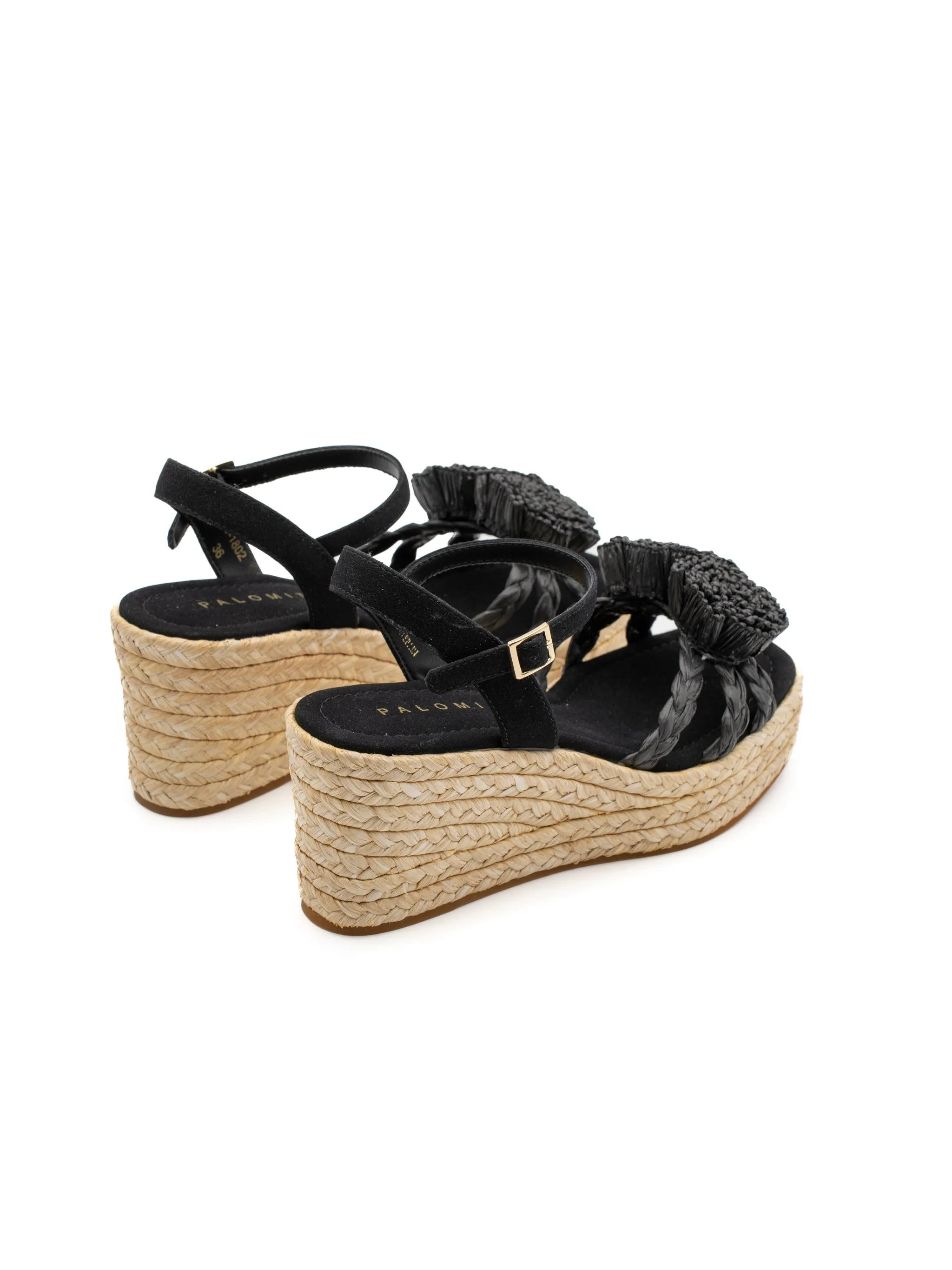 GALENA RAFFIA MICROFIBRA BLACK sold by Paloma Barcelo product image thumbnail 3