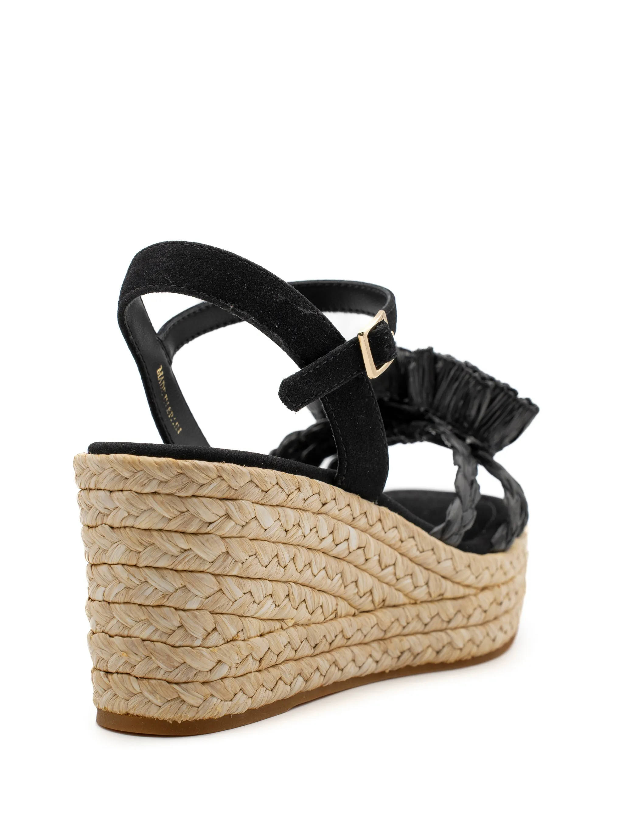 GALENA RAFFIA MICROFIBRA BLACK sold by Paloma Barcelo product image thumbnail 4