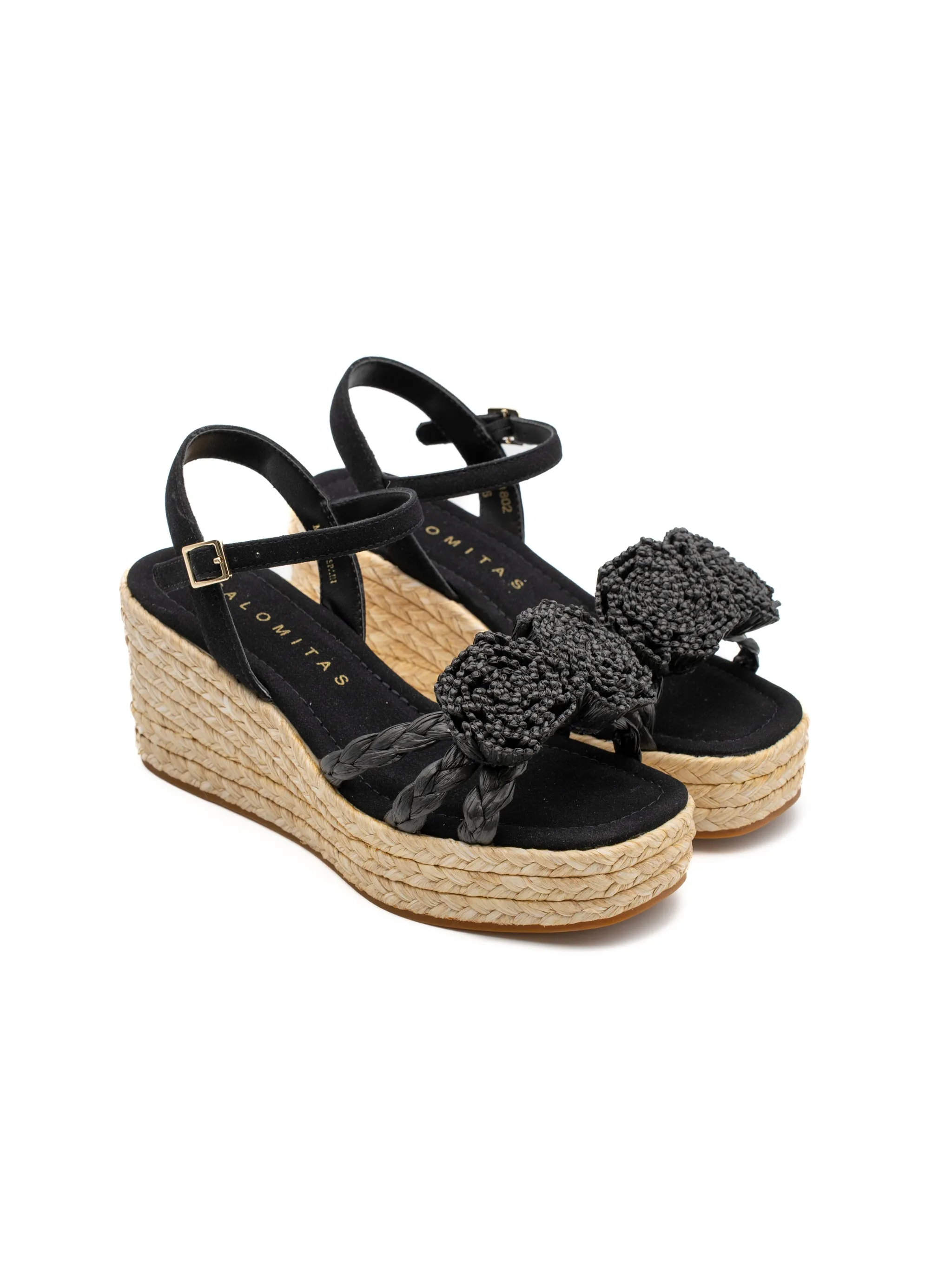 GALENA RAFFIA MICROFIBRA BLACK sold by Paloma Barcelo product image thumbnail 2