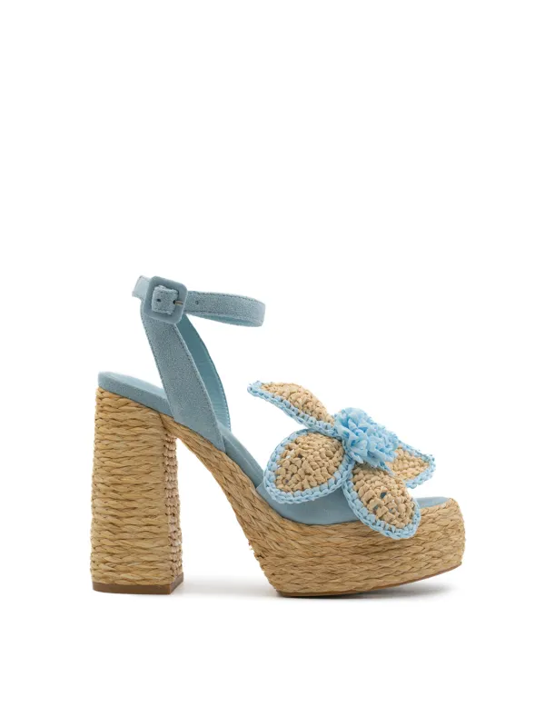 TRACY SUEDE SKY made by Paloma Barcelo