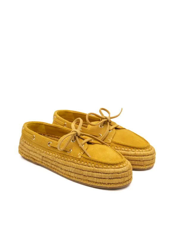 PENELOPE SUEDE OCHRE made by Paloma Barcelo