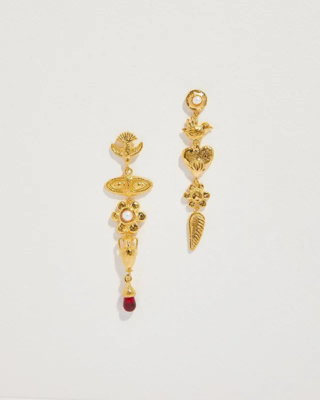 Clara Earrings sold by Pamela Love