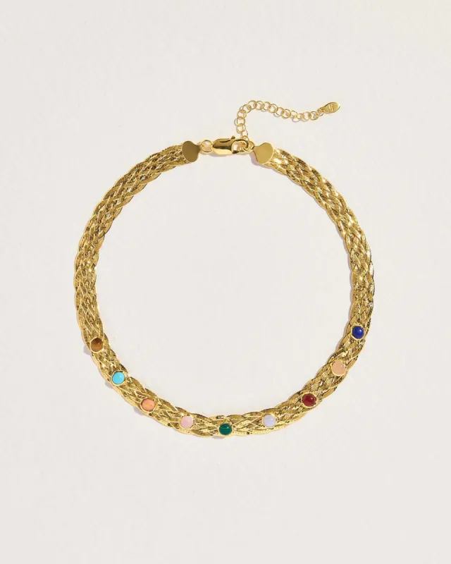 Rainbow Necklace sold by Pamela Love