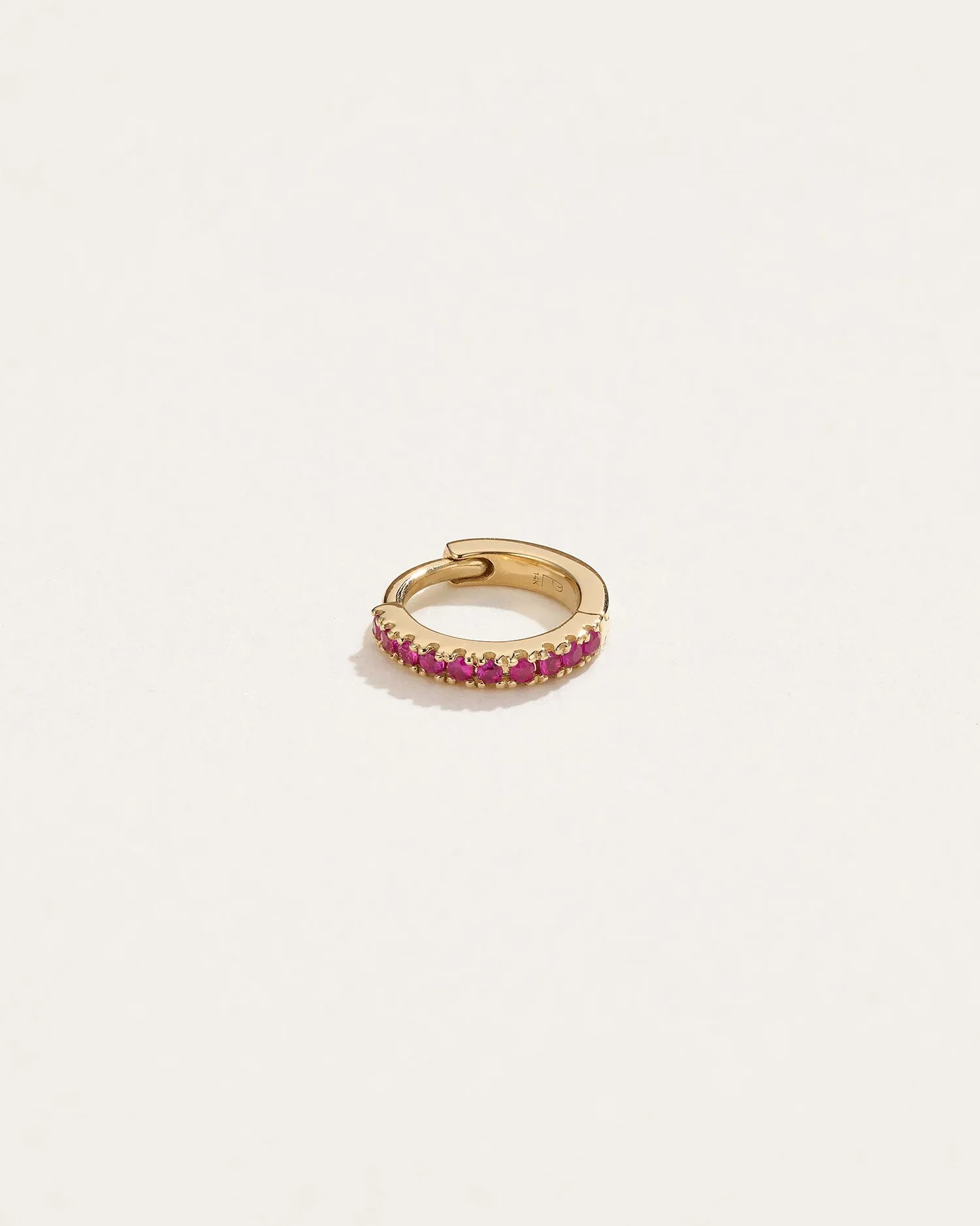 6mm Pavé Huggie sold by Pamela Love