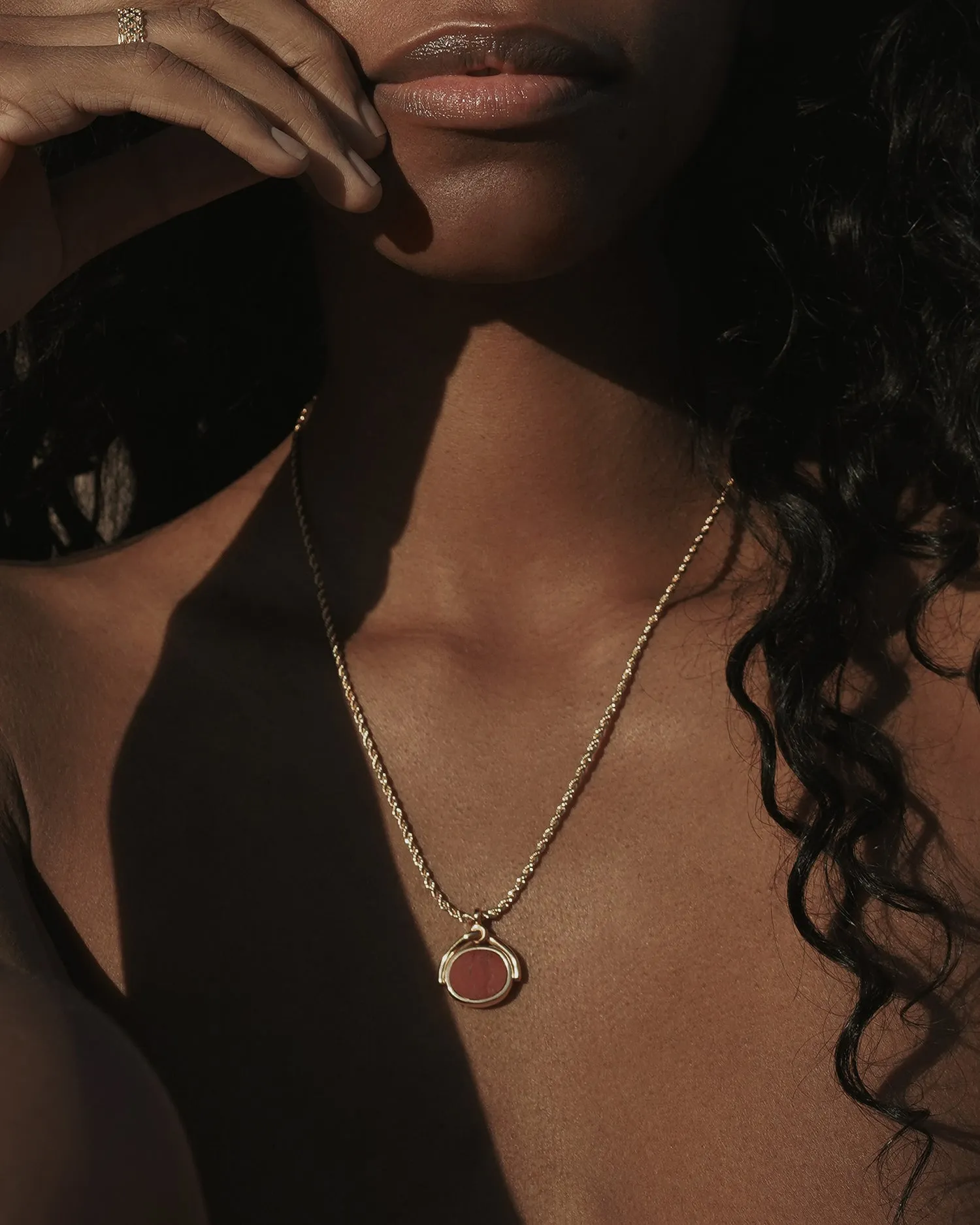 Gemini Spinner Pendant sold by Pamela Love product image thumbnail 4