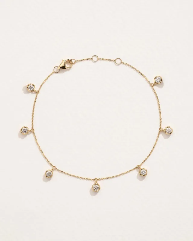 Molten Droplet Anklet sold by Pamela Love