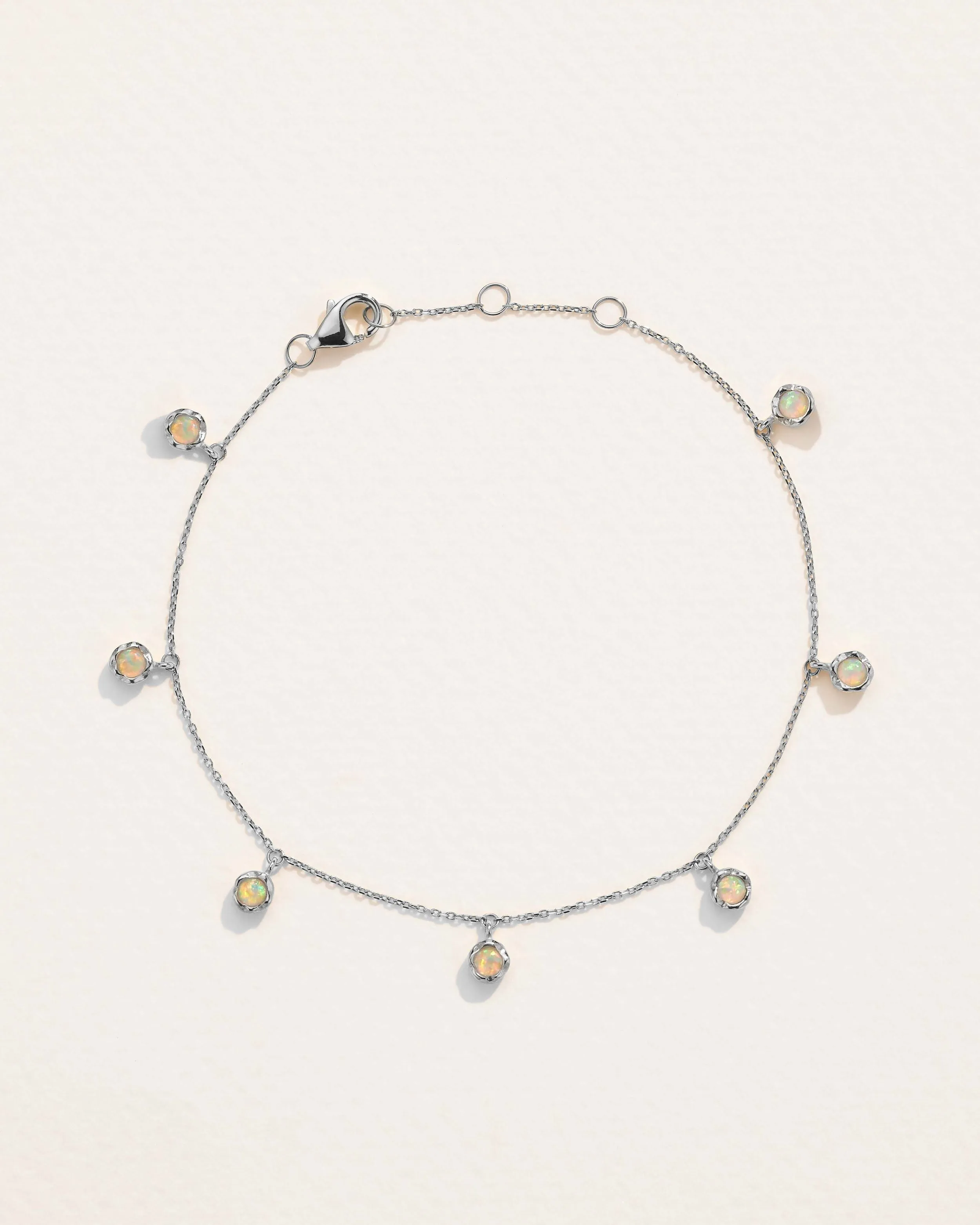 Molten Droplet Anklet sold by Pamela Love