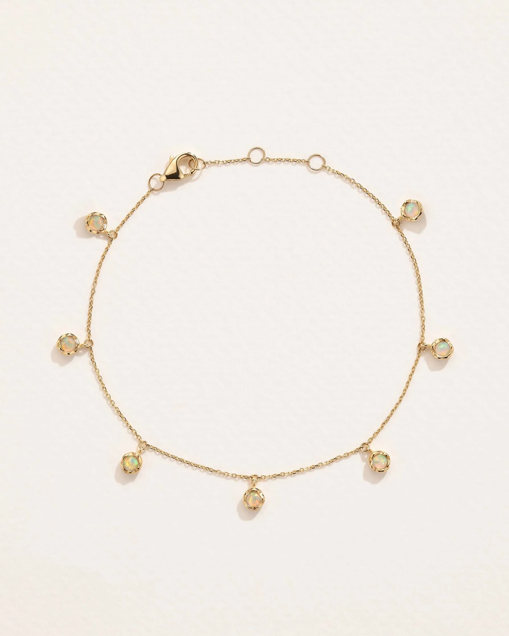 Molten Droplet Anklet sold by Pamela Love
