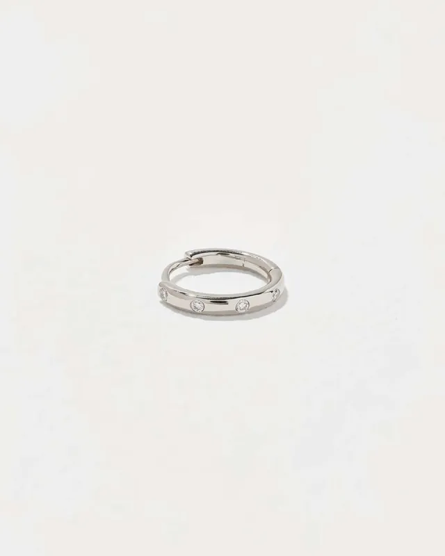 10mm Dot Huggie sold by Pamela Love