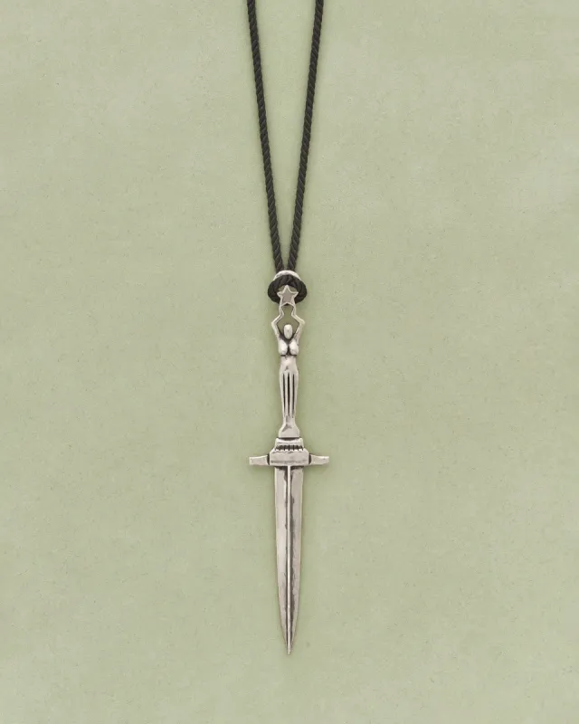 Large Dagger Pendant sold by Pamela Love