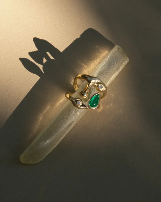 Portrait Ring made by Pamela Love