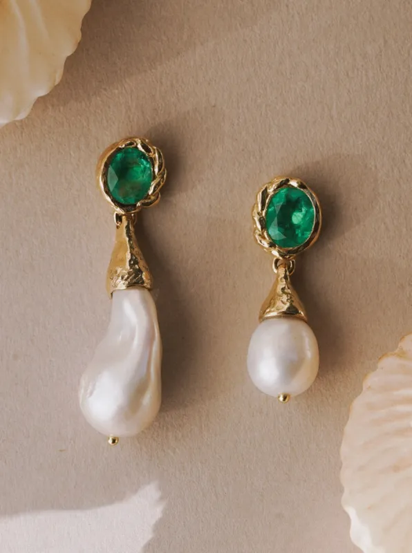 Domus Drop Earrings made by Pamela Love