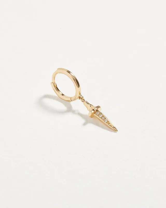 Dagger Huggie made by Pamela Love