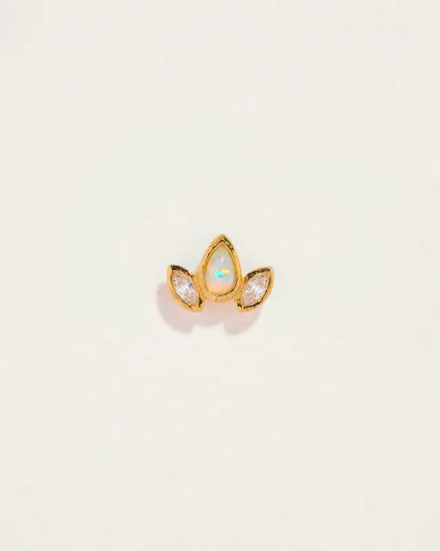 Marquise Pear Stud sold by Pamela Love