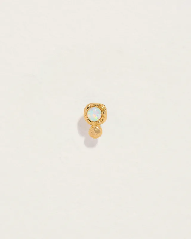 4.5mm Molten Double Dot Stud sold by Pamela Love