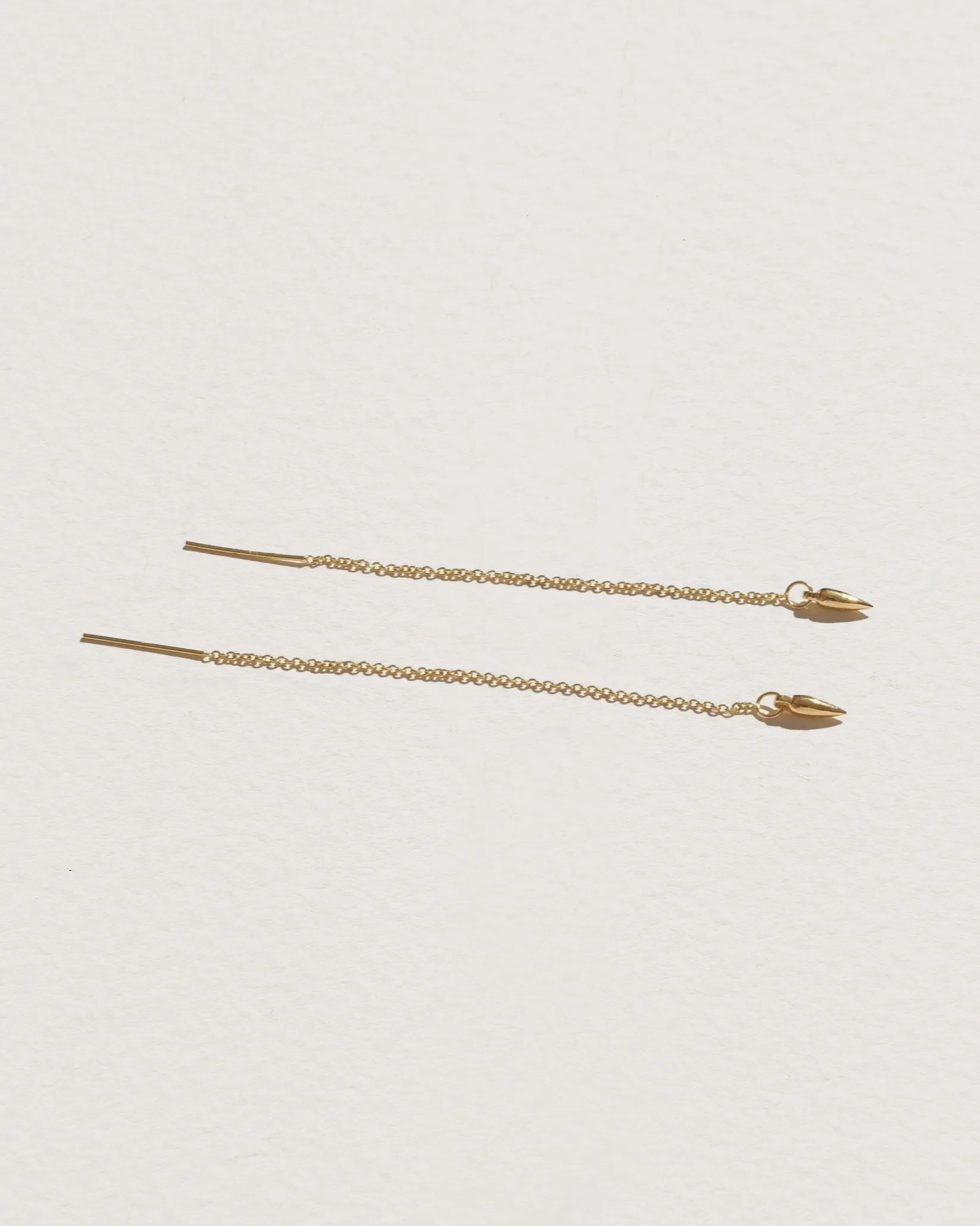 Suspension Ear Threaders sold by Pamela Love