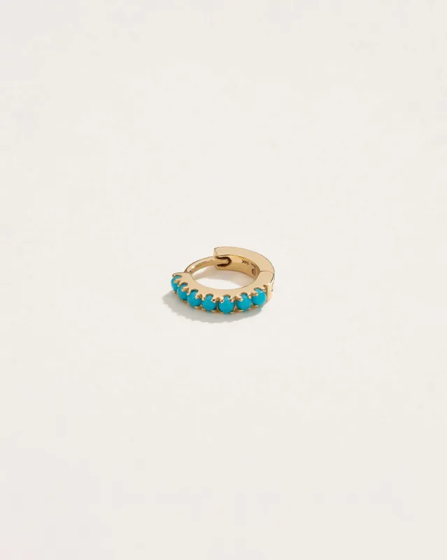 6mm Pavé Huggie sold by Pamela Love