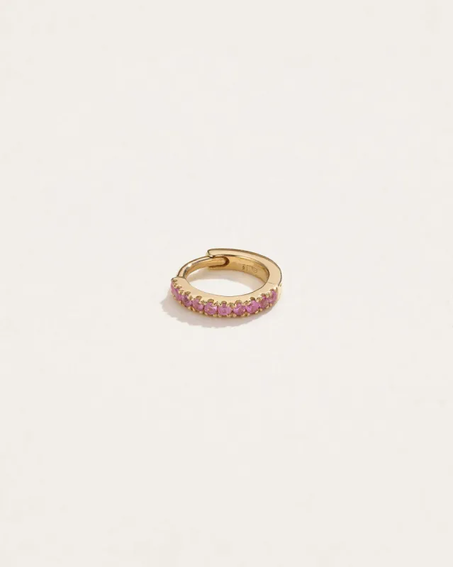 6mm Pavé Huggie sold by Pamela Love