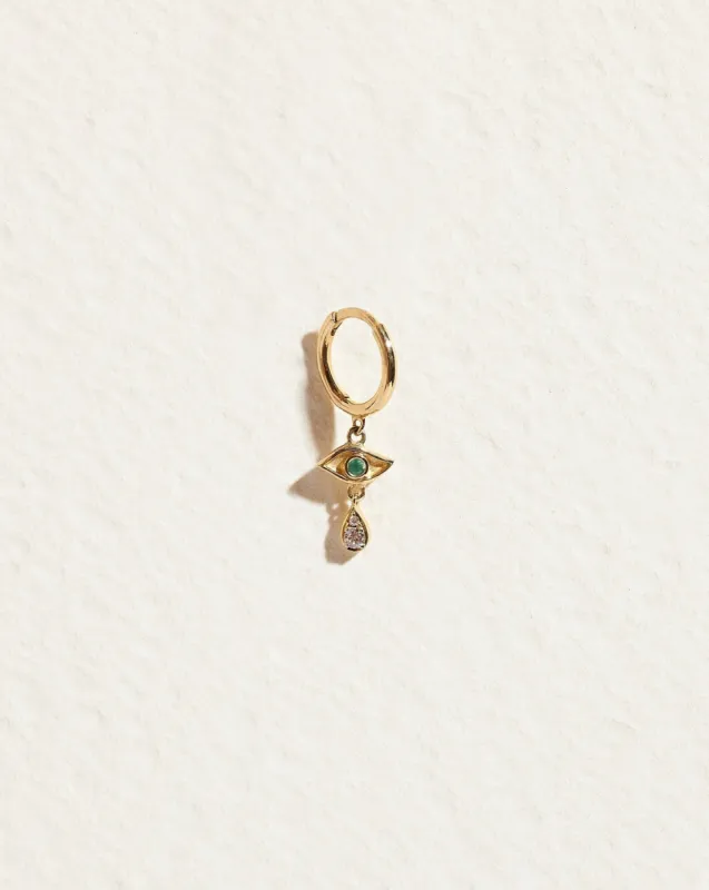 Crying Eye Huggie sold by Pamela Love