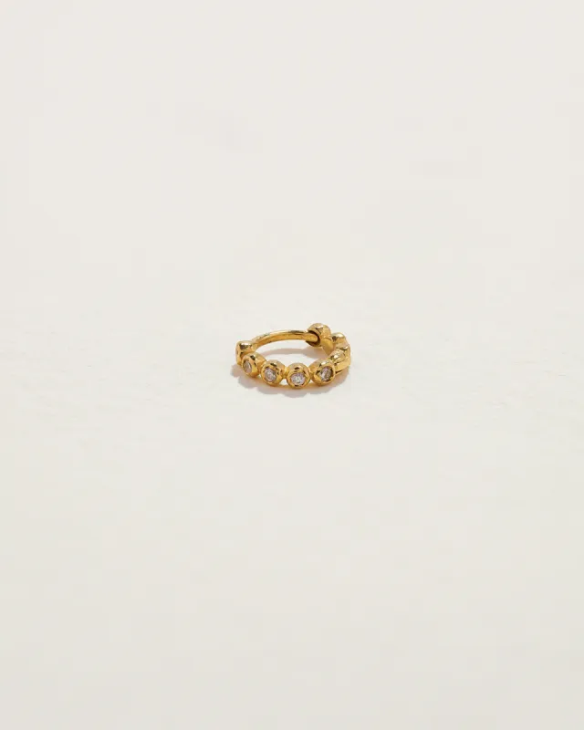 6mm Molten Eternity Huggie sold by Pamela Love