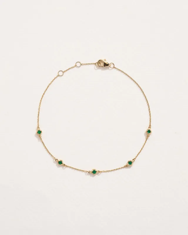 Emerald Station Bracelet sold by Pamela Love