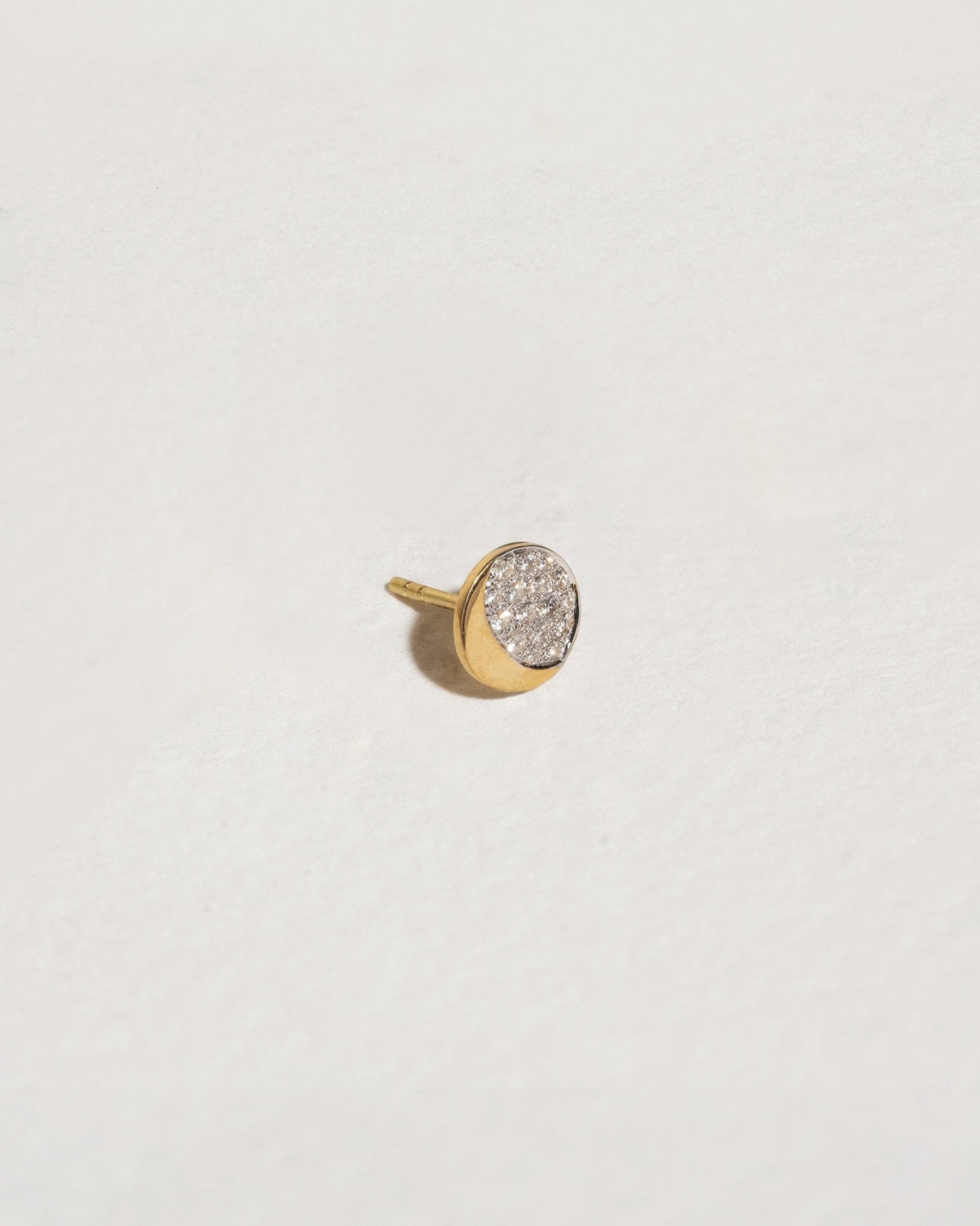 Moon Phase Stud sold by Pamela Love