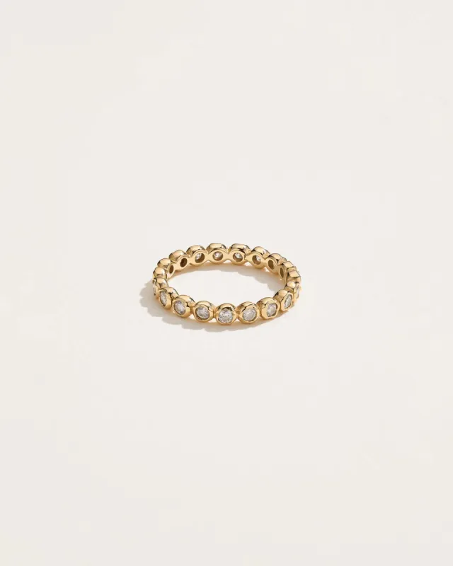 Molten Eternity Band made by Pamela Love