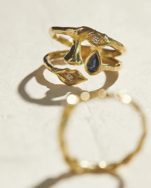 Portrait Ring made by Pamela Love