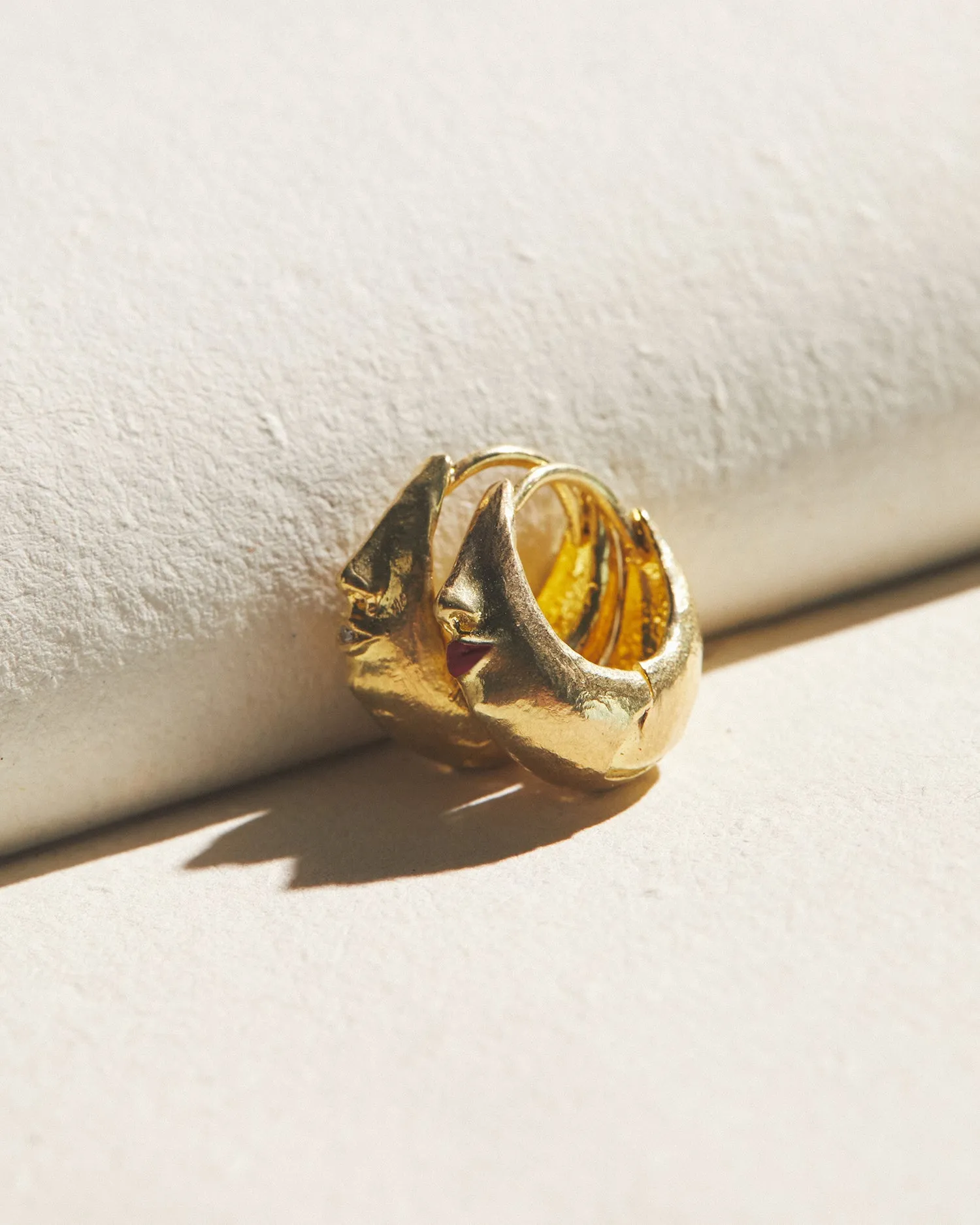 Mirror Hoops sold by Pamela Love