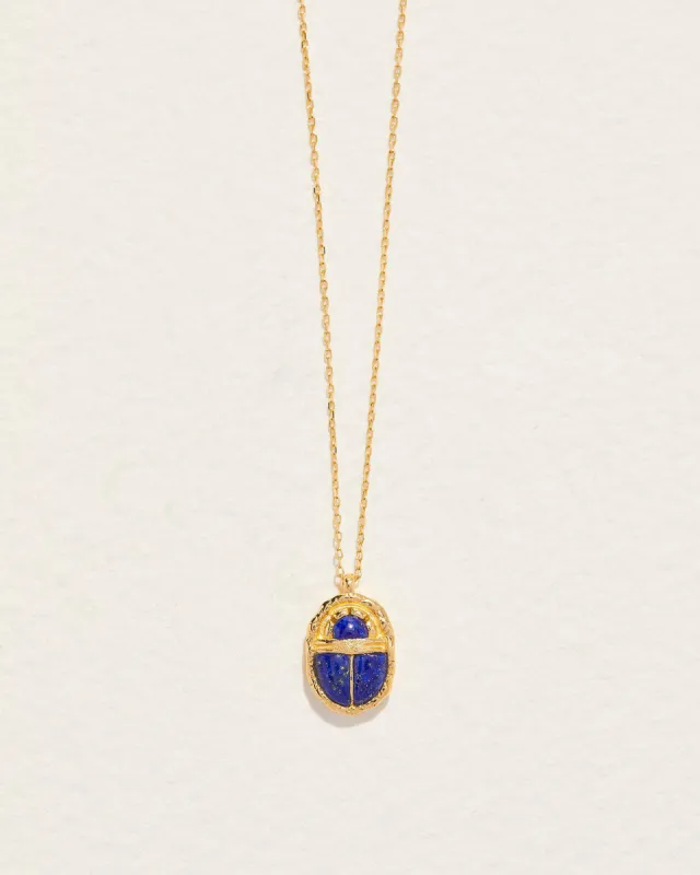 Inlay Scarab Pendant sold by Pamela Love
