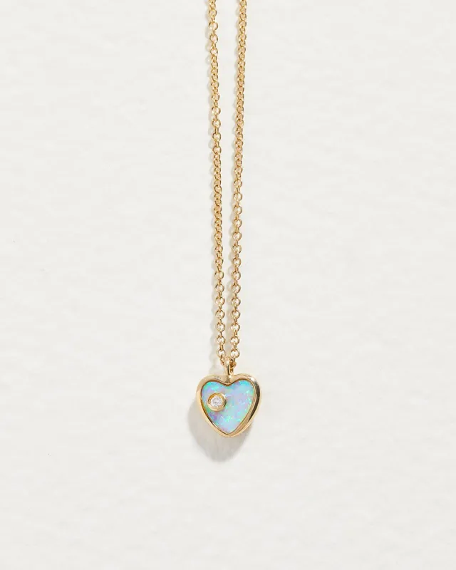 Inlay Heart Pendant sold by Pamela Love