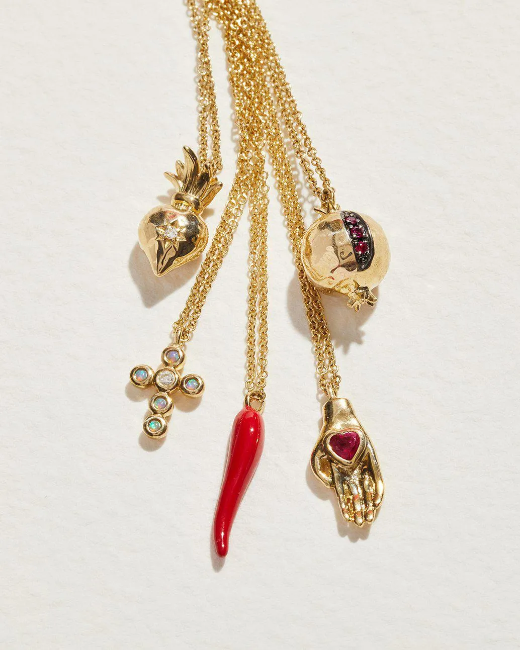 Heart in Hand Pendant sold by Pamela Love product image thumbnail 4