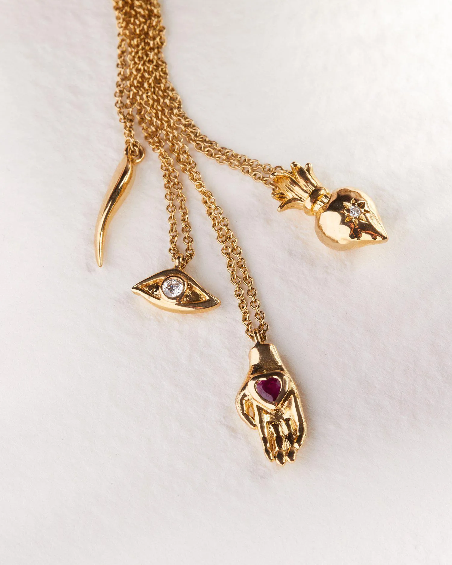 Diamond Eye Pendant sold by Pamela Love product image thumbnail 2