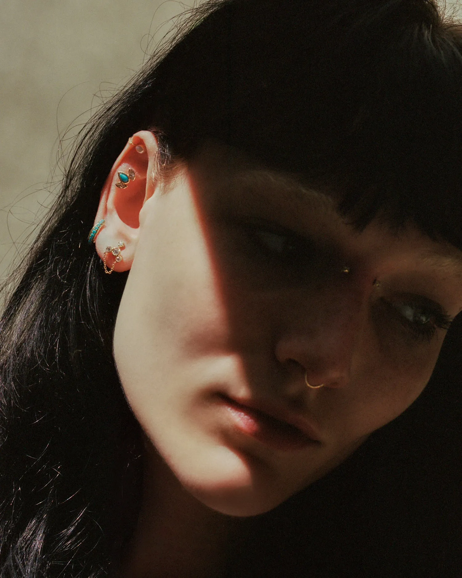 10mm Molten Pavé Huggie sold by Pamela Love product image thumbnail 3