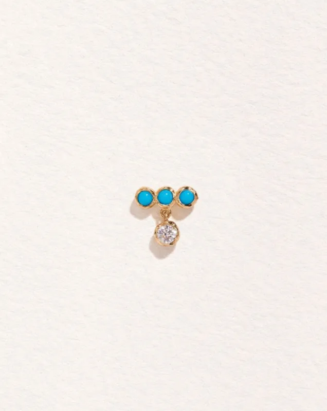 Molten Bar Drop Stud sold by Pamela Love