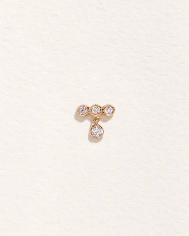 Molten Bar Drop Stud sold by Pamela Love