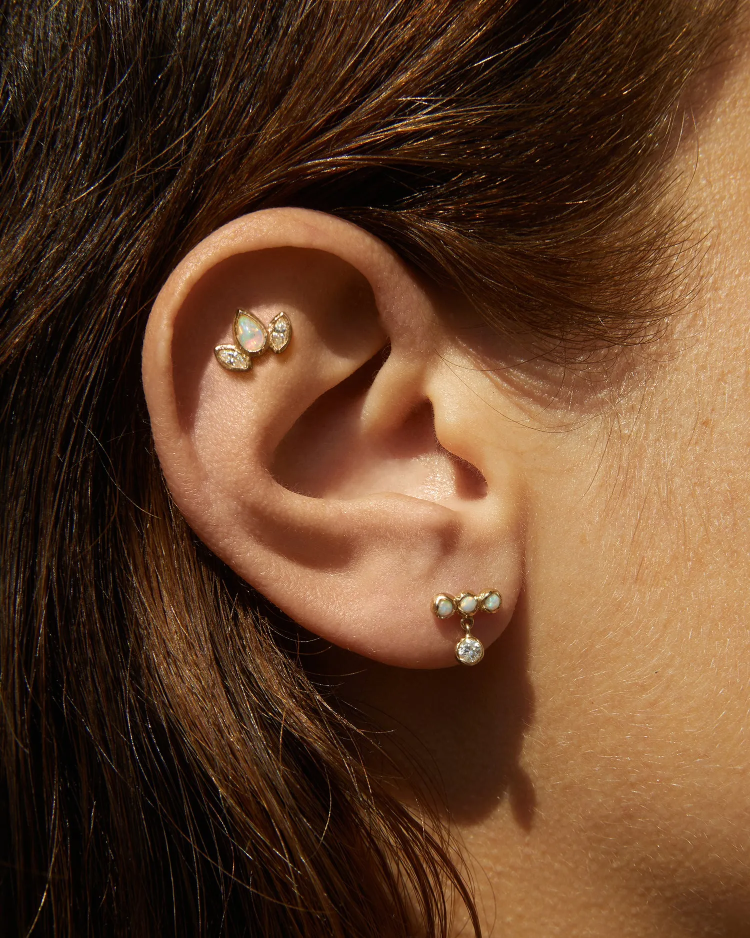 Marquise Pear Stud sold by Pamela Love product image thumbnail 4