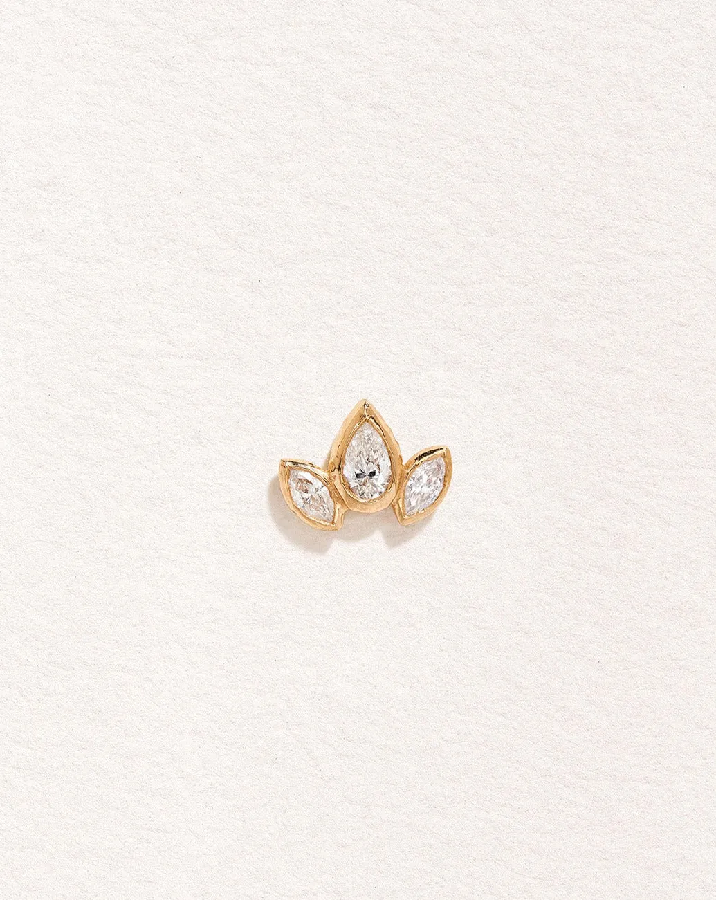 Marquise Pear Stud sold by Pamela Love