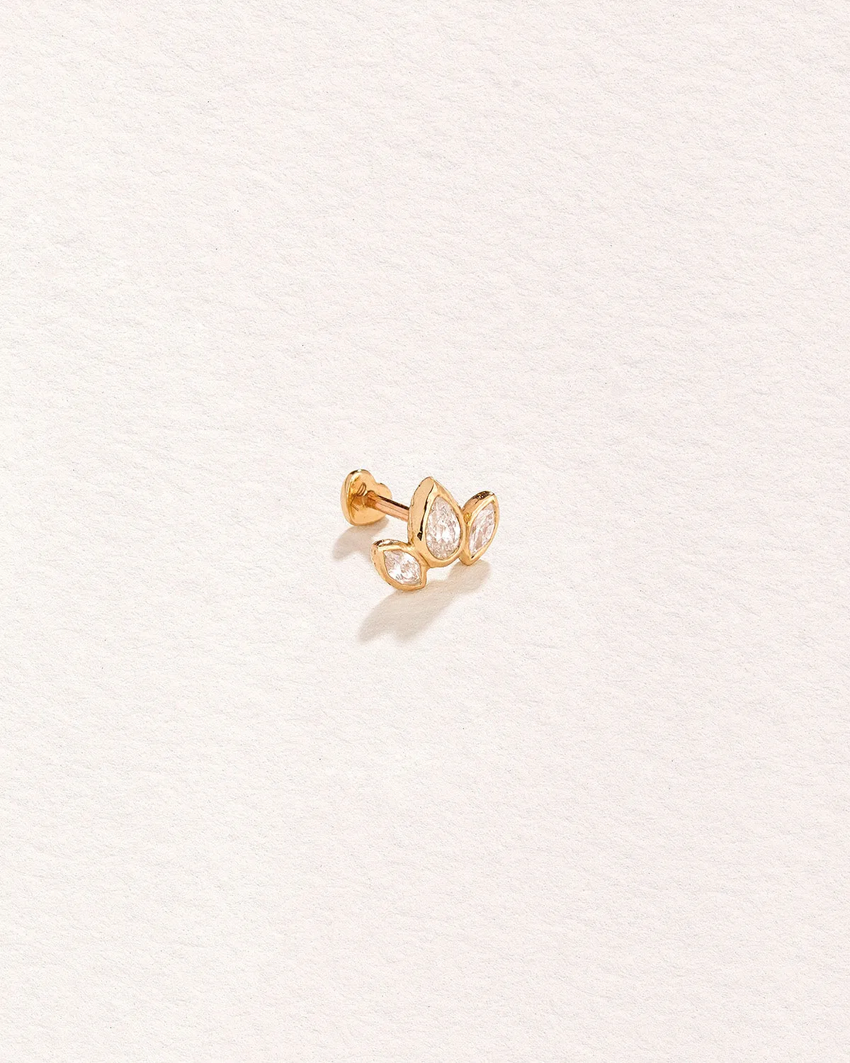 Marquise Pear Stud sold by Pamela Love product image thumbnail 2